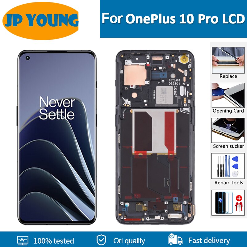 Oneplus 10 Pro LCD 10pro ÷ ġ ũ Ÿ  ü 1 + 10 Pro NE2210 LCD  , AOMLED  ǰ